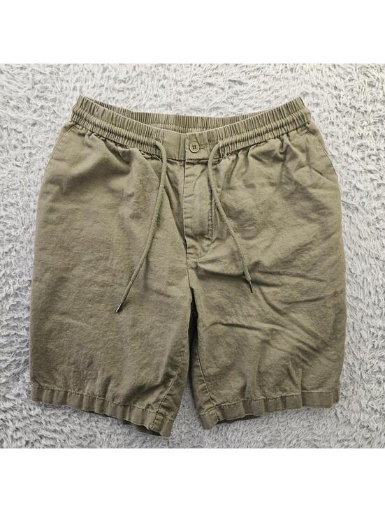 Givenchy Other - GIVENCHY Shorts 65% Linen Blend Small (Fits 28-32x8) Green Lightweight Drawstrin